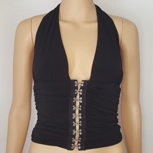 Luly K New York City Black Halter